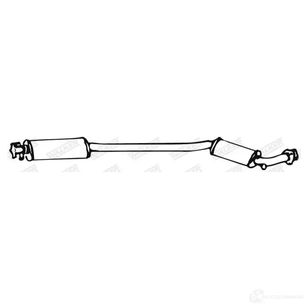 Резонатор WALKER ZWR45 F 03467 121755 3277490034670 изображение 1