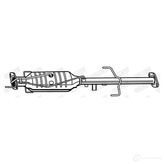 Сажевый фильтр WALKER 1437846479 Z5A X7C 93370 изображение 0