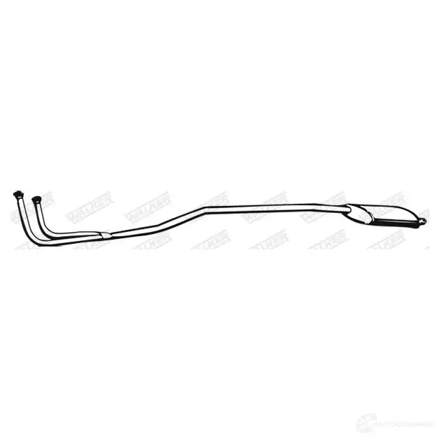 Задний глушитель WALKER X5IPZ J0 02346 3277490023469 121471 - Изображение 1