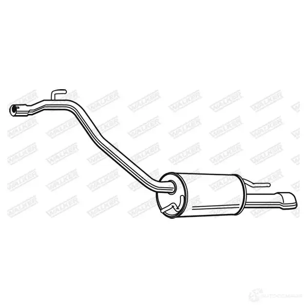 Задний глушитель WALKER T47 P2 3277490214782 128591 21478 изображение 0