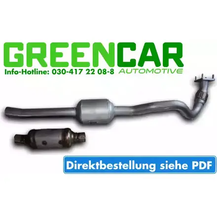 Сажевый фильтр ОГ GREENCAR AUTOMOTIVE 1420557215 GR21-014732 0XGN4N KAYU 1H7 изображение 0