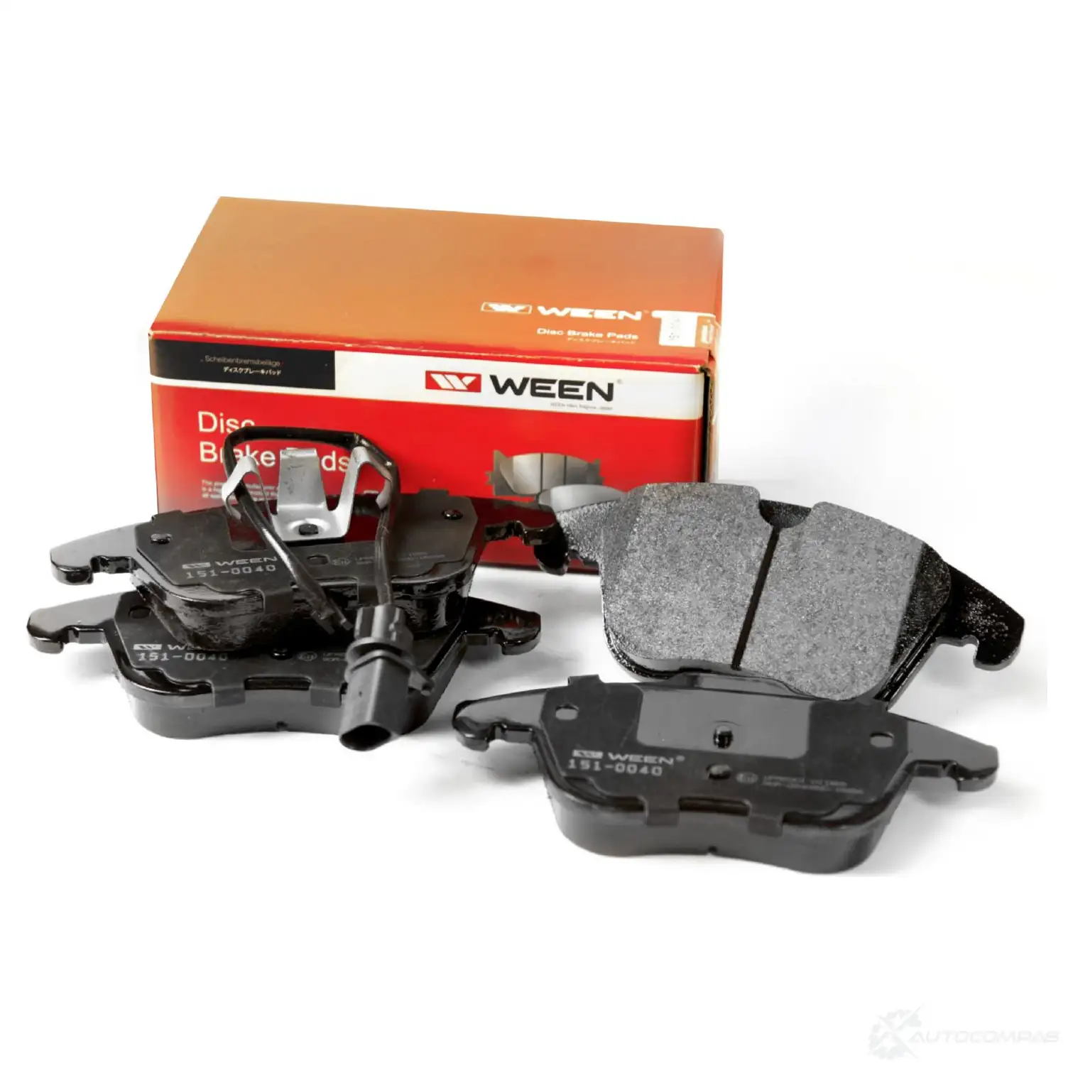 Тормозные колодки дисковые WEEN D8L IEP 1232221137 1510040 8718401019478 - Изображение 1