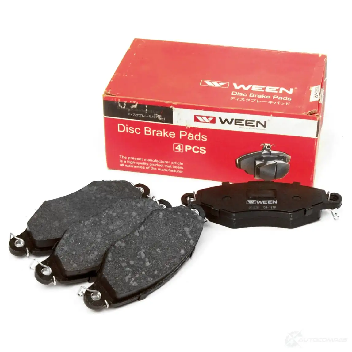 Тормозные колодки дисковые WEEN V4UXIX 21 980 3253417 1511318 - Изображение 1