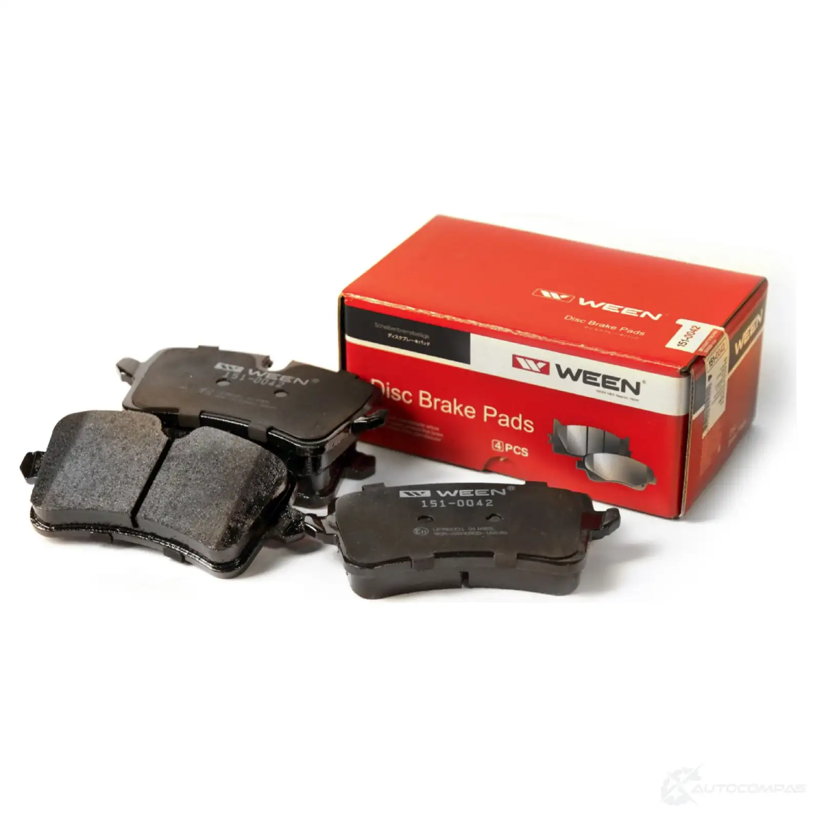 Тормозные колодки дисковые WEEN 8718401019492 LZDR P6B 1510042 1232221153 - Изображение 1