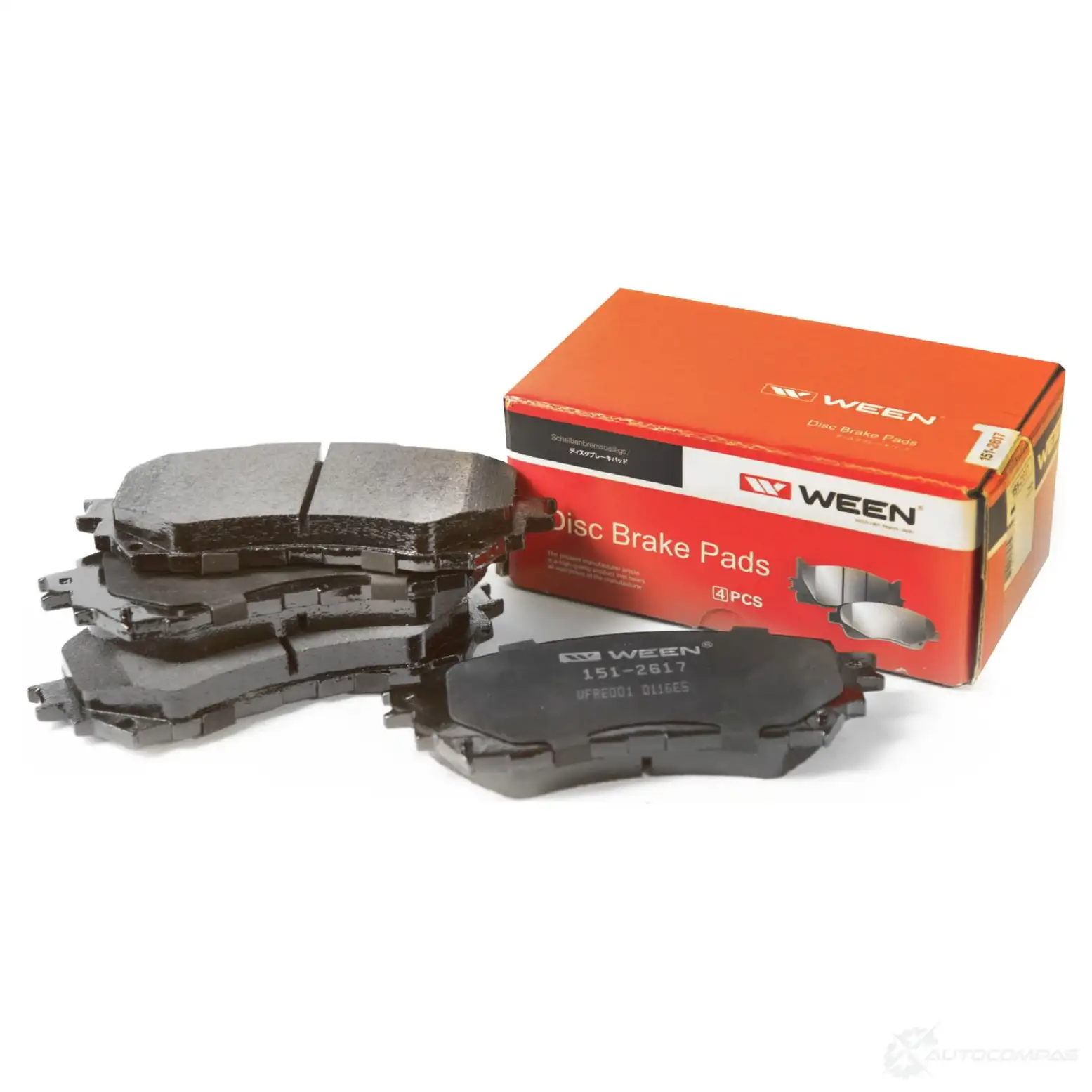 Тормозные колодки дисковые WEEN OBB 4I 1232239245 1512617 8718401019775 - Изображение 1