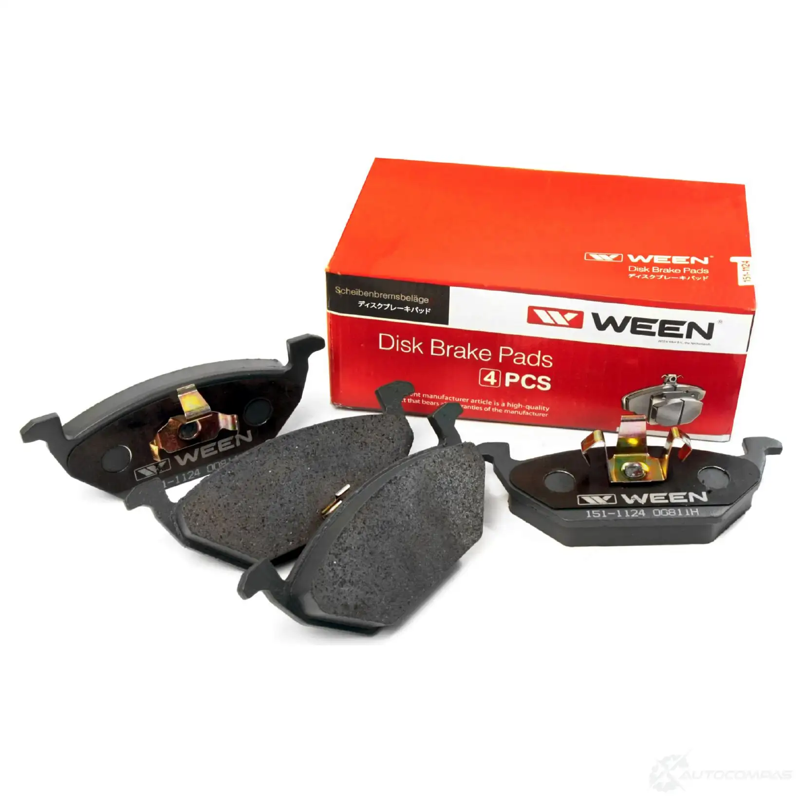 Тормозные колодки дисковые WEEN 3253223 1511124 231 30 0EYHW - Изображение 1
