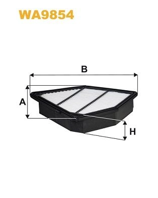 Воздушный фильтр WIX FILTERS WA9854 1436744068 7779WZ RSB 47 изображение 0