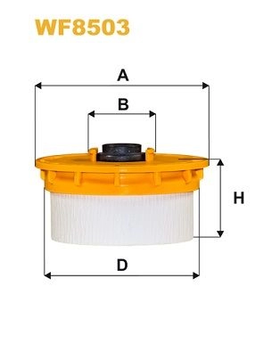 Топливный фильтр WIX FILTERS 1225039884 WF8503 JGGHUYK M TRVKZ изображение 0