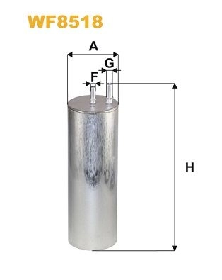 Деталь WIX FILTERS 1283402843 FA2WI 58QJR 7 WF8518 изображение 0