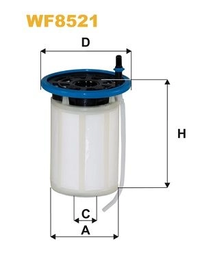Деталь WIX FILTERS RYOOLZ WF8521 Q 9KWG 1301757536 изображение 0