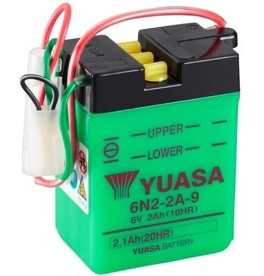Аккумулятор 2.1 ач прямая а 6 в 70x47x96 YUASA 99 6YO5 1424867709 6N22A9 5050694028687