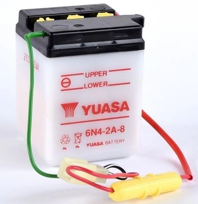 Аккумулятор 4.2 ач обратная а 6 в 71x71x96 YUASA 6N42A8 1424867715 5050694001932 BT20 AP