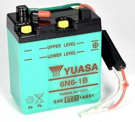 Аккумулятор 6.3 ач обратная а 6 в 99x57x111 YUASA 5050694010491 6N61B 1424867719 Z ASL3