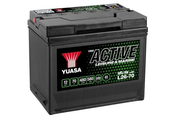 Аккумулятор YUASA 1423390762 L2670 KE BFSL 5050694030277