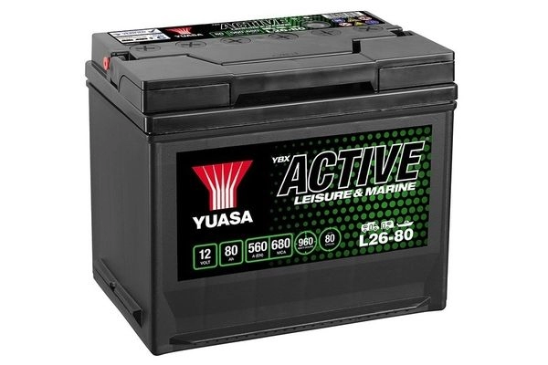 Аккумулятор YUASA 1423390763 5050694030284 L2680 T3ESU 1