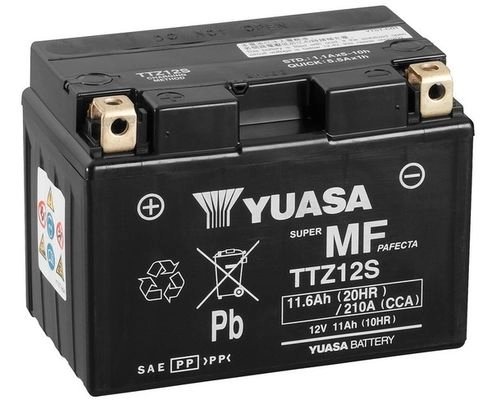 Аккумулятор YUASA 1424867725 5050694011429 TTZ12S ZYTM 6C