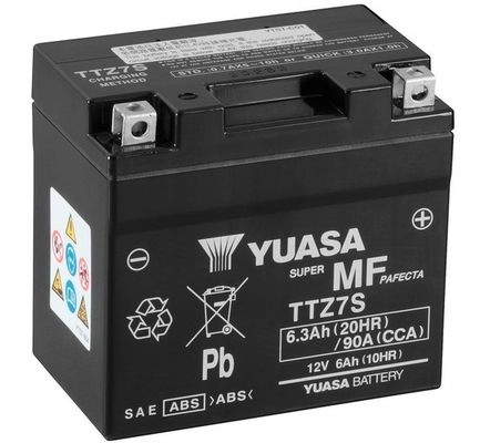 Аккумулятор 6 ач обратная 90 а 12 в maintenance free 113x70x105 YUASA 5050694011405 TTZ7S 1424867726 TYB U4YI
