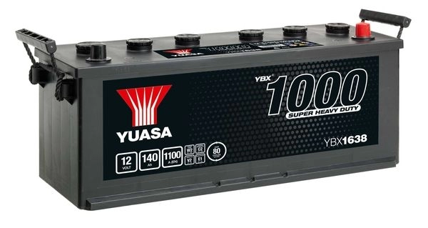 Аккумулятор 140 ач обратная 1100 а 12 в 508x175x205 YUASA YBX1638 1437035010 ZY CYJG5