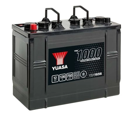 Аккумулятор 126 ач прямая 750 а 12 в 347x174x285 YUASA NXWNT P 1437035014 YBX1656