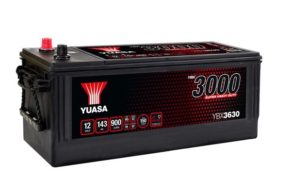 Аккумулятор 143 ач обратная 900 а 12 в 513x189x223 YUASA 1437035023 K C7OY YBX3630