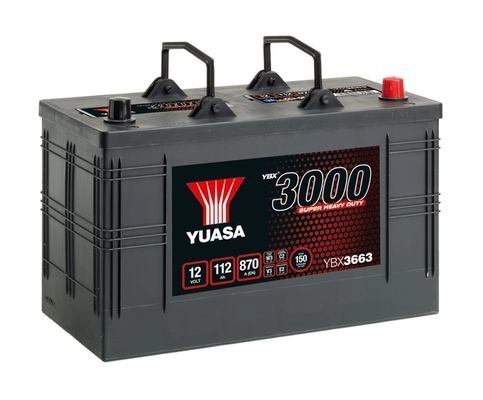 Аккумулятор 112 ач обратная 870 а 12 в 346x173x234 YUASA 1437035027 JFB2Y W1 YBX3663