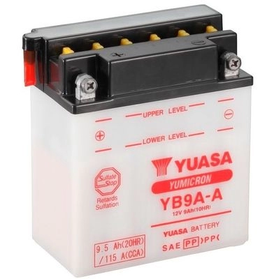 Аккумулятор 9.5 ач прямая 115 а 12 в yumicron 135x75x155 YUASA 5050694010583 YB9AA 8DXXKY P 1424867742