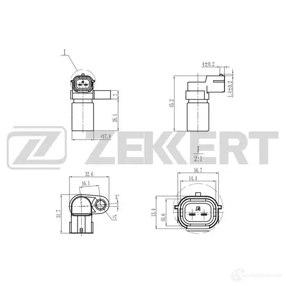 Блок управления двигателем ZEKKERT 1440199064 SE-5054 W JKJEI8 изображение 0