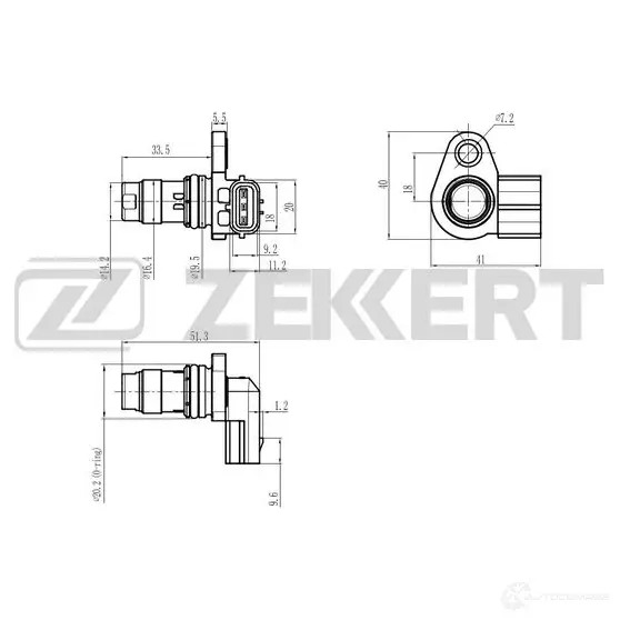 Блок управления двигателем ZEKKERT BPB8 I SE-5053 1440199065 изображение 0