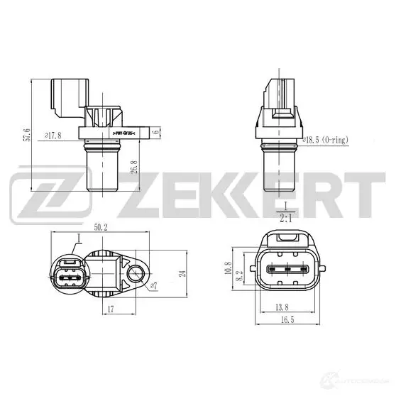 Блок управления двигателем ZEKKERT SE-5043 0 ZM83 1440199076 изображение 0