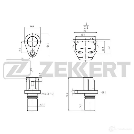 Блок управления двигателем ZEKKERT SE-5040 1440199078 PB3D7D V изображение 0