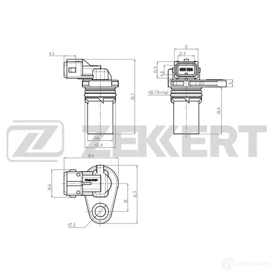 Блок управления двигателем ZEKKERT P4S4 M SE-5039 1440199079 изображение 0