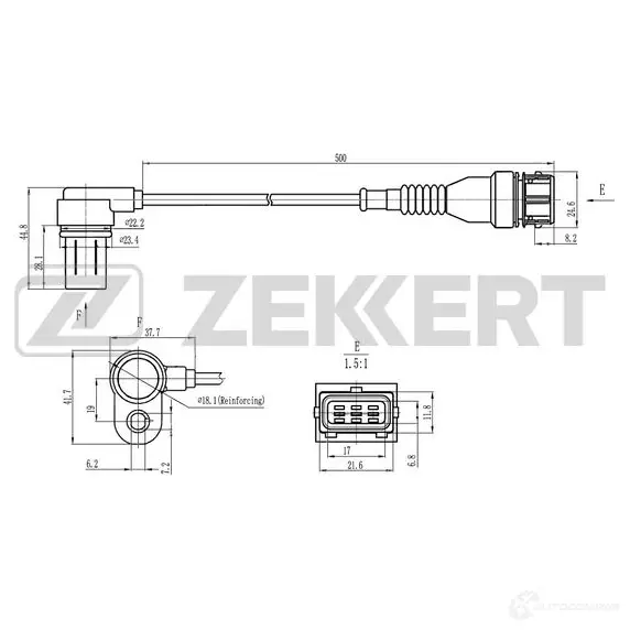 Блок управления двигателем ZEKKERT FX K9W SE-5030 1440199092 изображение 0