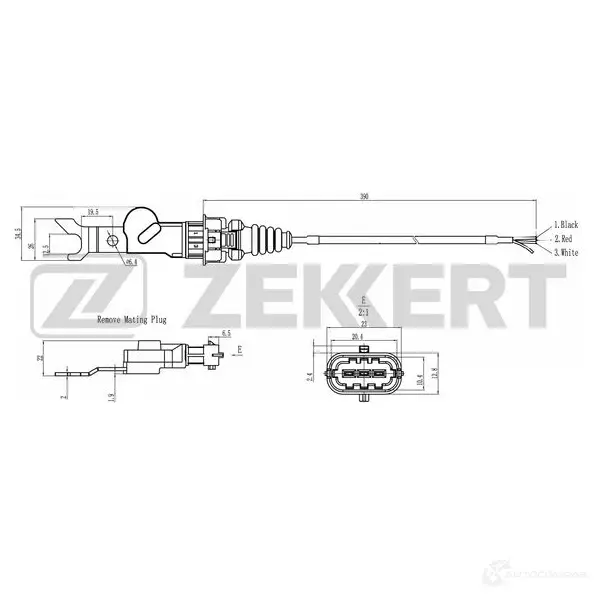 Блок управления двигателем ZEKKERT SE-5021 1440199101 WSK GKGT изображение 0