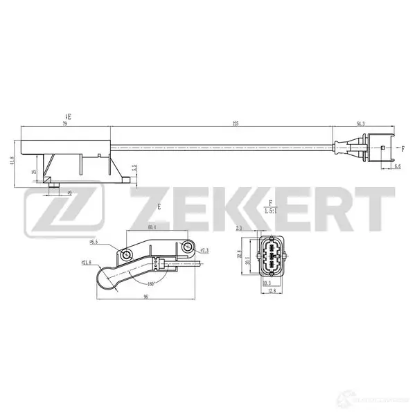 Блок управления двигателем ZEKKERT SE-5018 1440199103 JDG 9J изображение 0