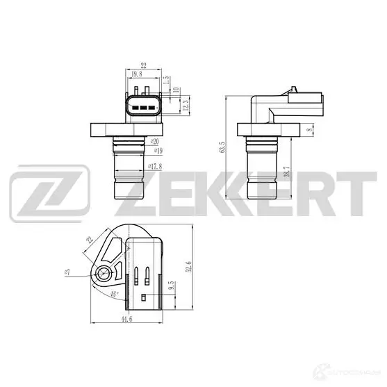 Блок управления двигателем ZEKKERT 6 OA3EMS SE-4128 1440199126 изображение 0