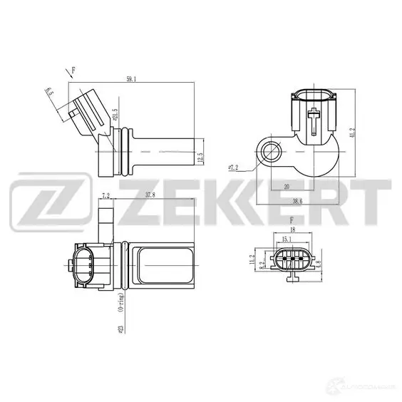 Блок управления двигателем ZEKKERT L YLWZ SE-4120 1440199132 изображение 0