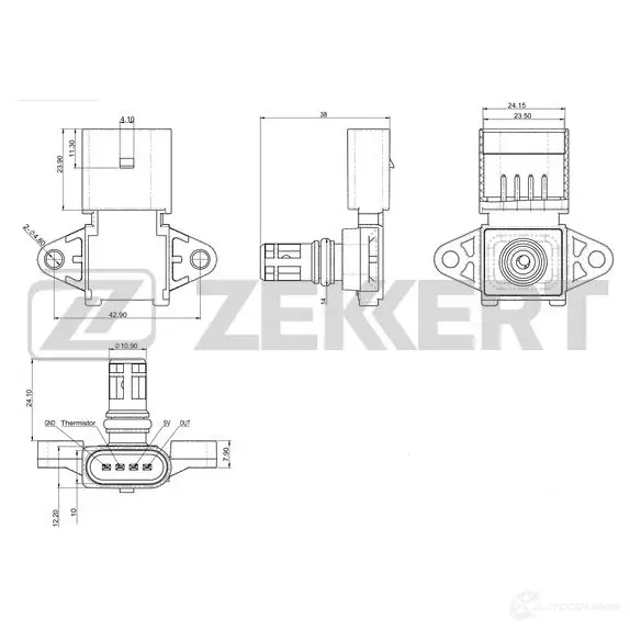 Датчик абсолютного давления ZEKKERT SE-1029 FG OKR 1440199328 изображение 0
