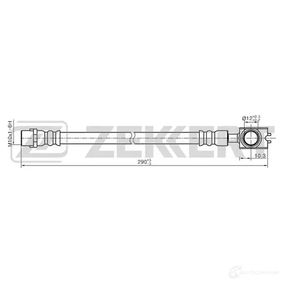 Тормозной шланг ZEKKERT F7SE YOQ 1440204864 BS-9341