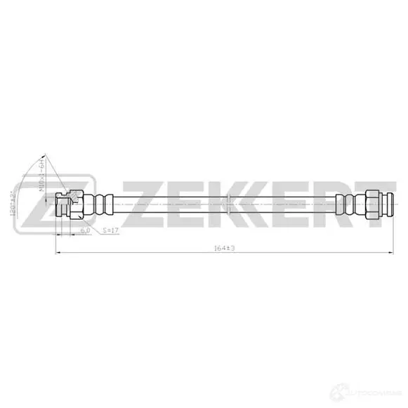 Тормозной шланг ZEKKERT G8MQ9 U 1440204941 BS-9069