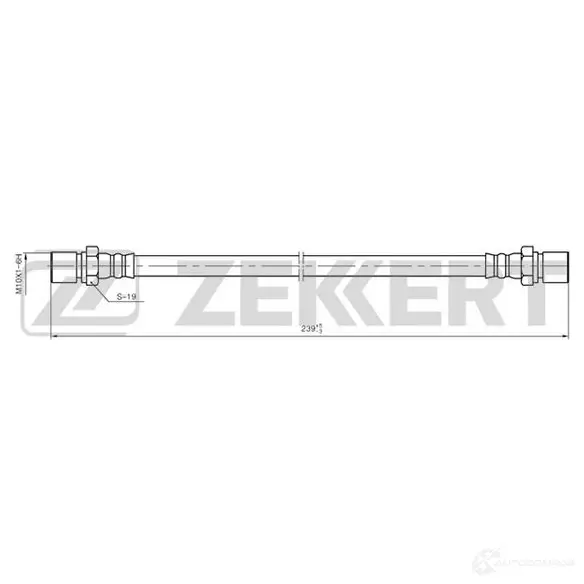Тормозной шланг ZEKKERT BS-9024 JI 5W8I 1440204964