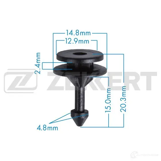 Клипса ZEKKERT 1440206760 ONL M69 BE-3645