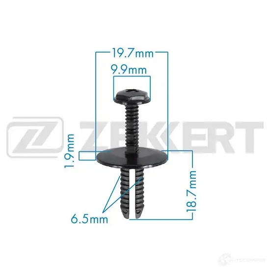 Клипса ZEKKERT BE-3602 1440206824 47E0B9 G