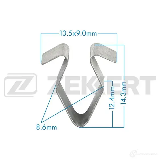 Клипса ZEKKERT 1440206911 BE-3527 7GEP8 Q