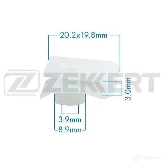 Клипса ZEKKERT 46 SUV 1440206969 BE-3417