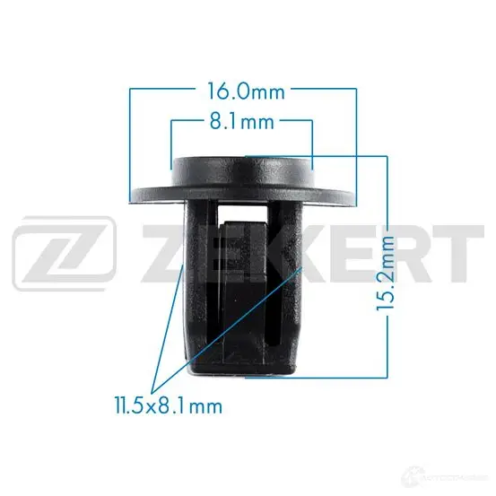 Клипса ZEKKERT BE-3212 1440207023 RELJ U