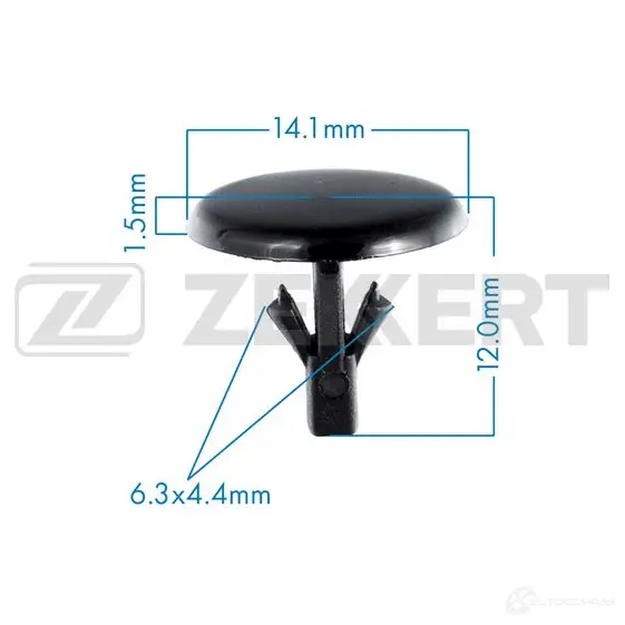 Клипса ZEKKERT 1440207108 O 94CT BE-2899