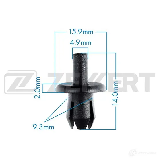 Клипса ZEKKERT BE-2695 1440207189 Z DHS8