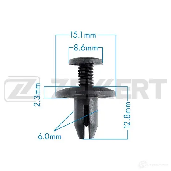 Клипса ZEKKERT B0FJ 3 BE-2663 1440207211