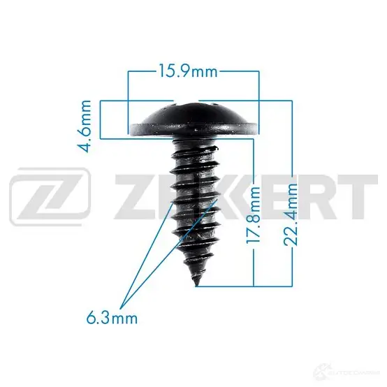 Клипса ZEKKERT 1 WX45A7 1440207236 BE-2587