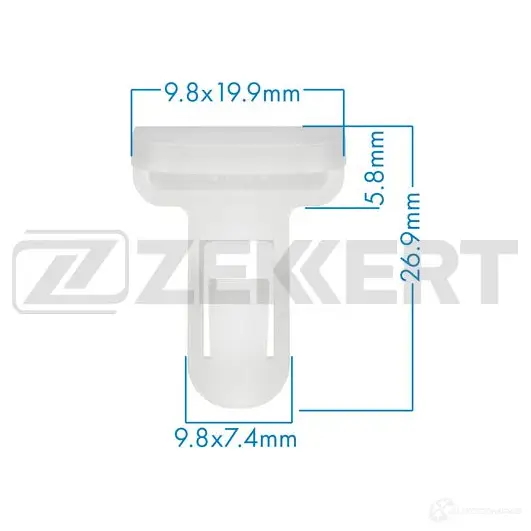 Клипса ZEKKERT TF K8U BE-2517 1440207269